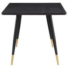 Zetta Black Dining Table - furniture place usa