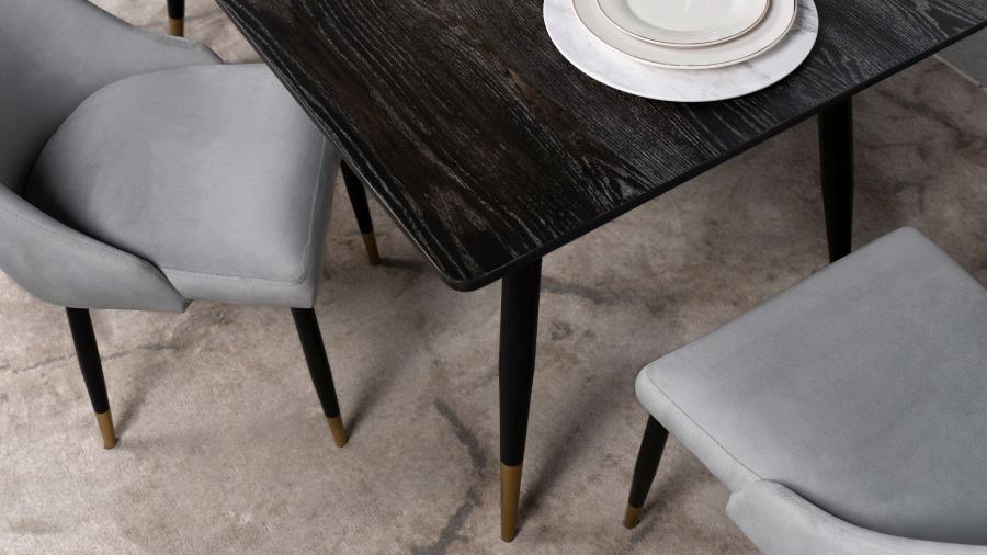 Zetta Black Dining Table - furniture place usa