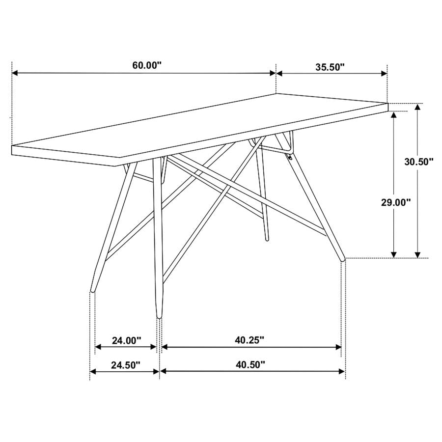 Gabrielle Grey 5 Pc Dining Set - furniture place usa