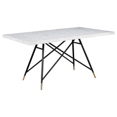 Gabrielle White Dining Table - furniture place usa