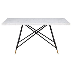 Gabrielle White Dining Table - furniture place usa