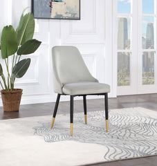 Gabrielle Grey Side Chair - furniture place usa