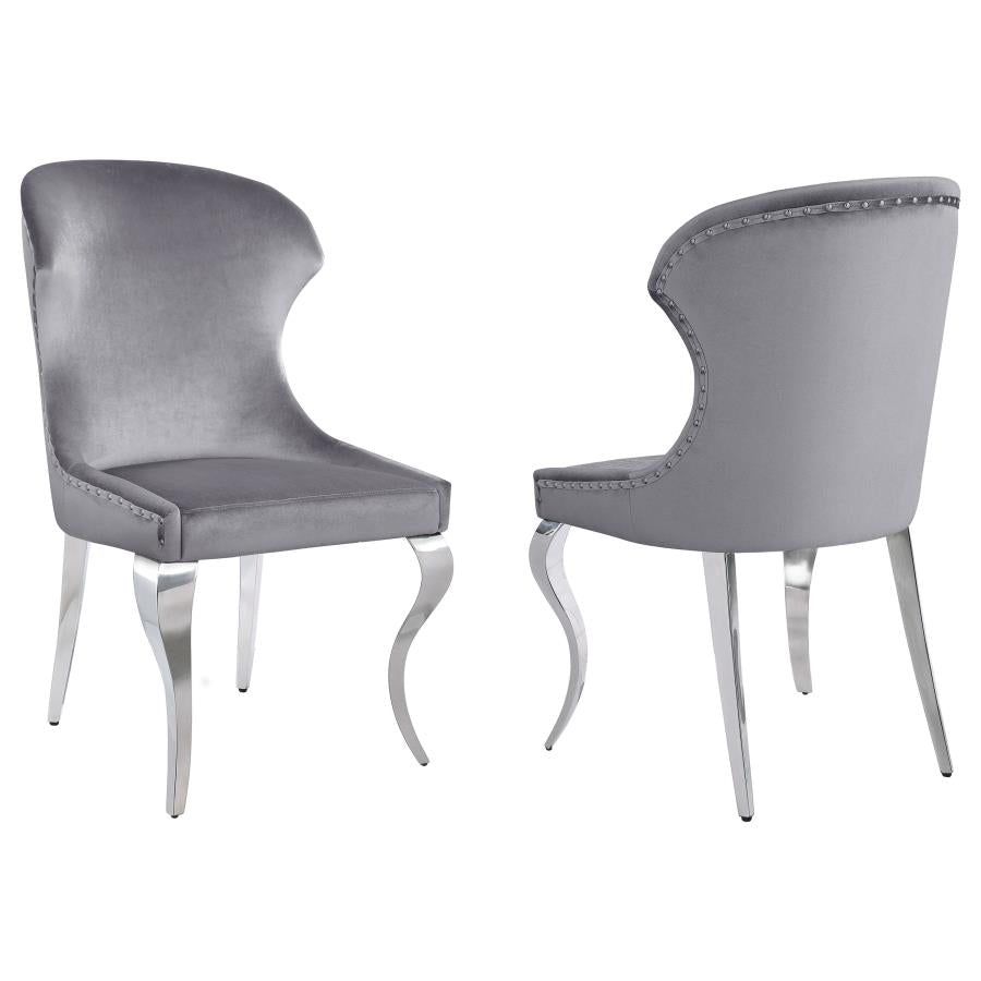 Cheyanne Grey Side Chair - furniture place usa