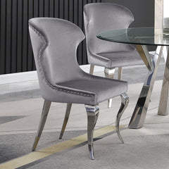 Cheyanne Grey Side Chair - furniture place usa