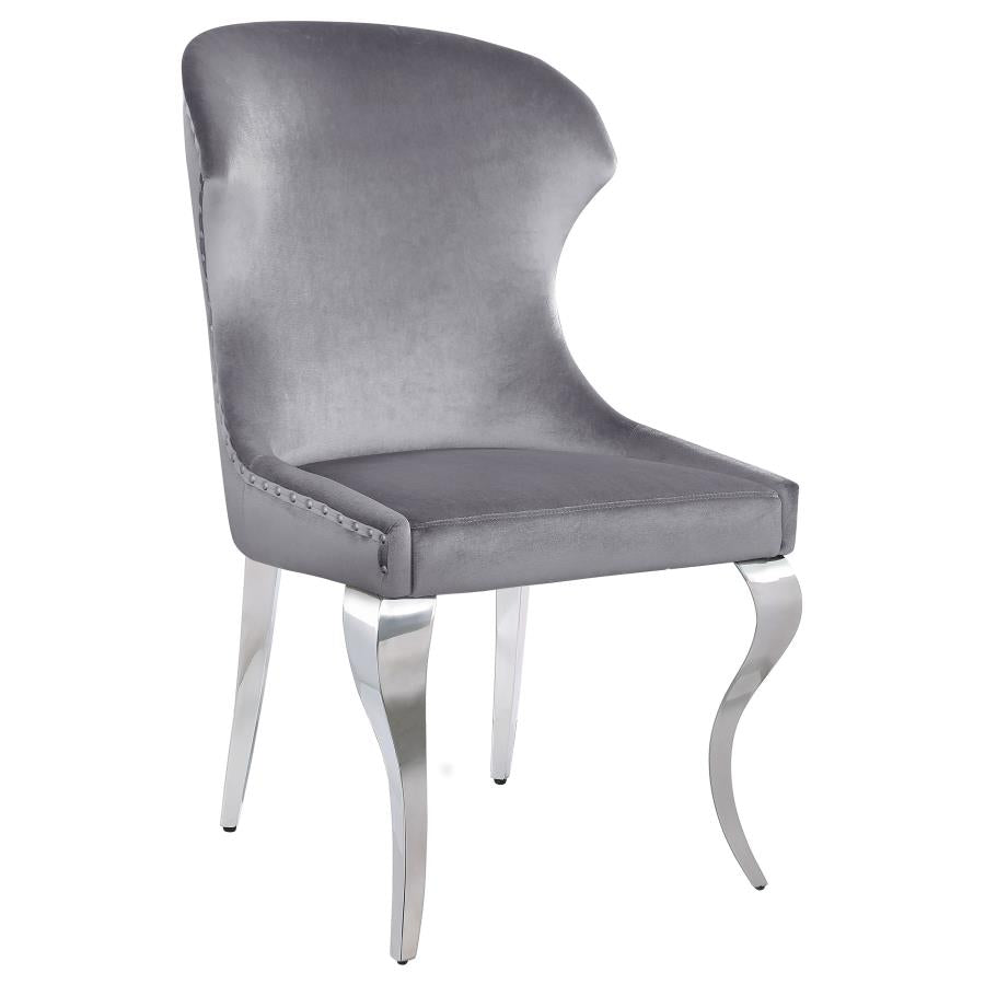 Cheyanne Grey Side Chair - furniture place usa