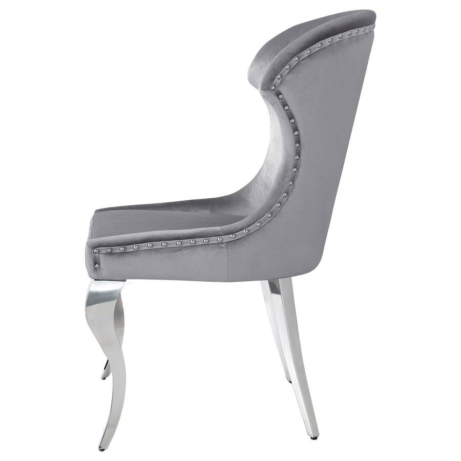 Cheyanne Grey Side Chair - furniture place usa