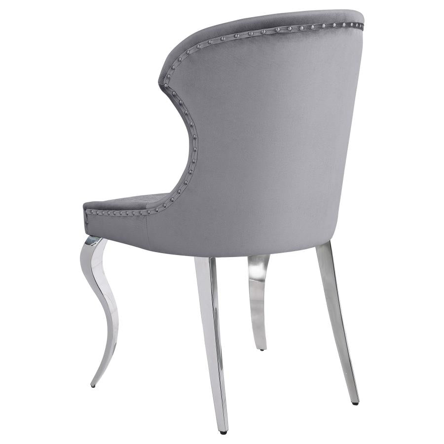 Cheyanne Grey Side Chair - furniture place usa