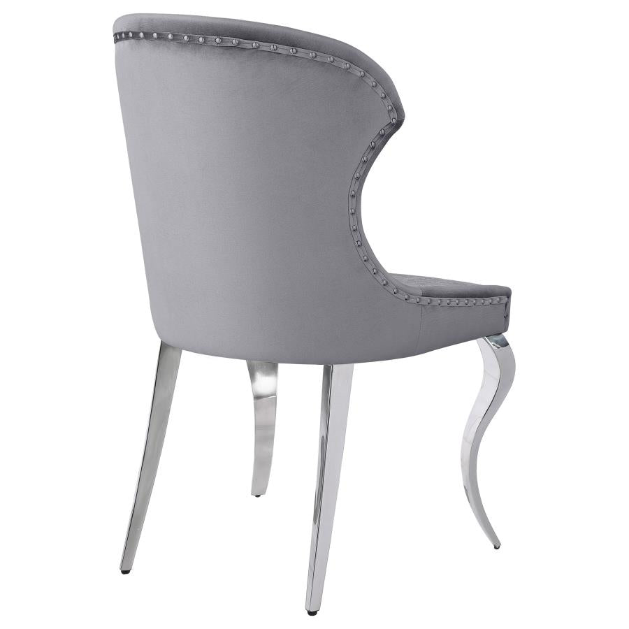 Cheyanne Grey Side Chair - furniture place usa