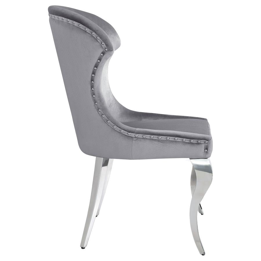 Cheyanne Grey Side Chair - furniture place usa