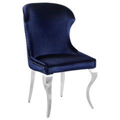 Cheyanne Blue Side Chair - furniture place usa