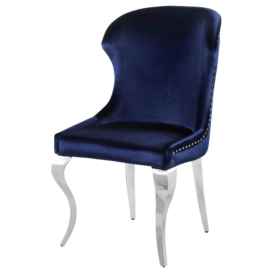 Cheyanne Blue Side Chair - furniture place usa