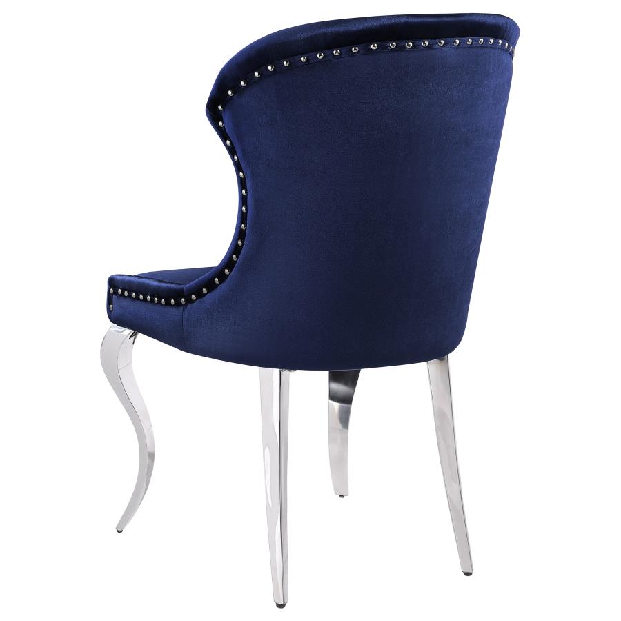 Cheyanne Blue Side Chair - furniture place usa