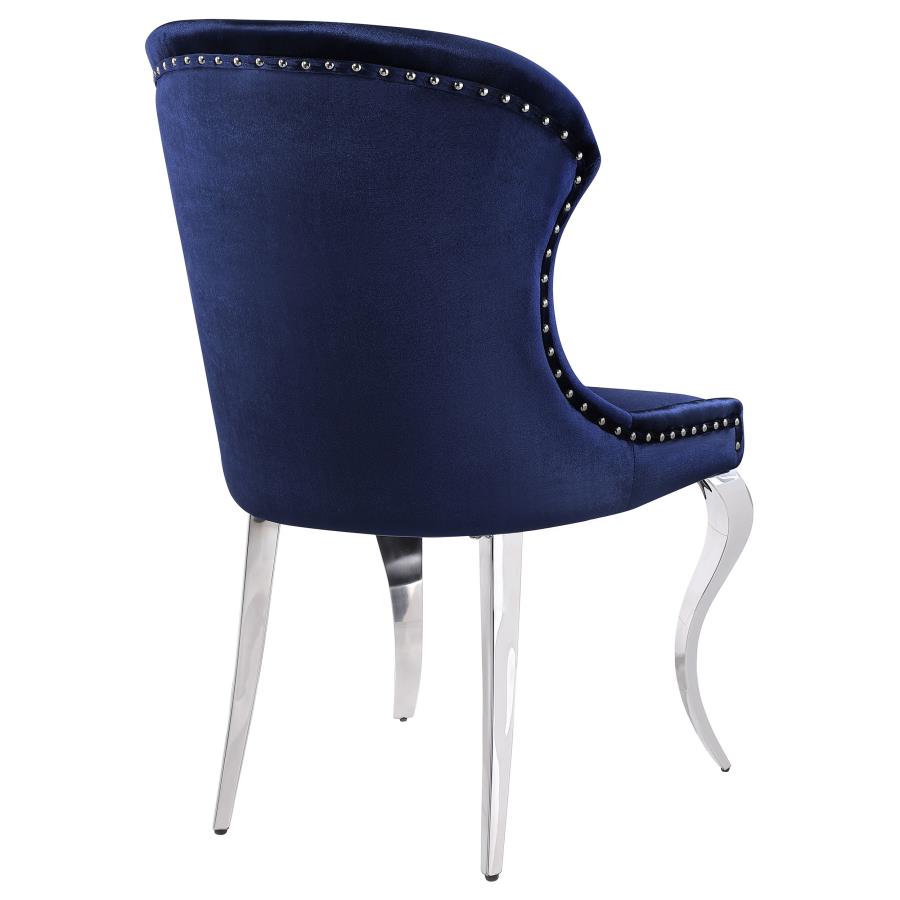 Cheyanne Blue Side Chair - furniture place usa