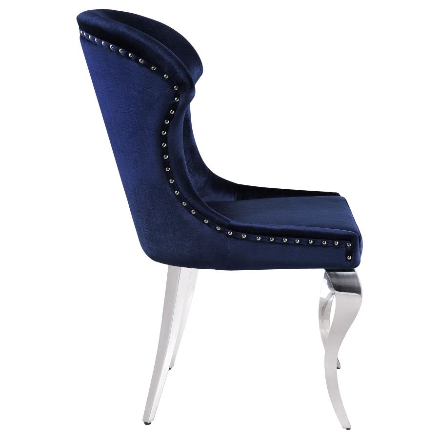 Cheyanne Blue Side Chair - furniture place usa