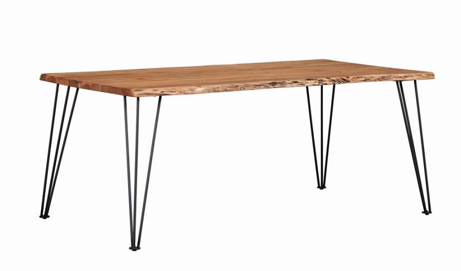 Sherman Brown Dining Table - furniture place usa