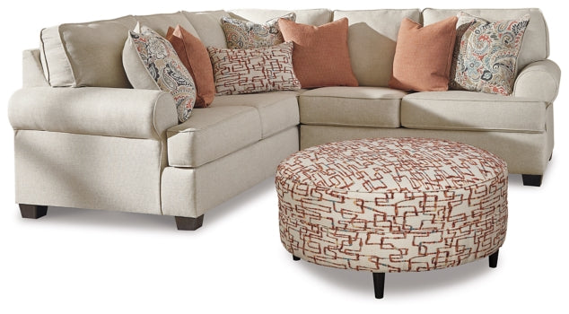 Amici 2-Piece Sectional with Ottoman - PKG000958 - furniture place usa
