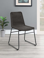 Dacy Brown Side Chair - furniture place usa