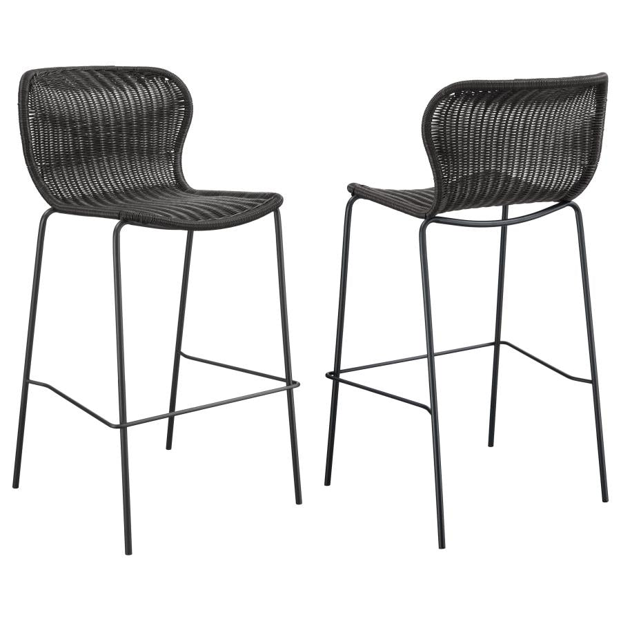 Mckinley Brown Bar Stool - furniture place usa