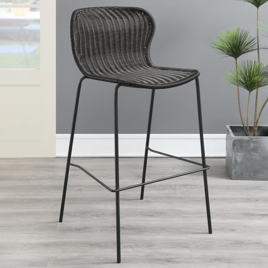 Mckinley Brown Bar Stool - furniture place usa