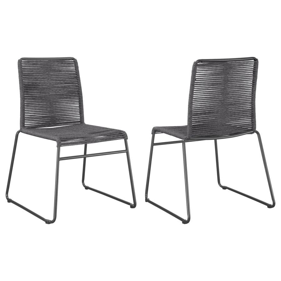 Jerome Grey Side Chair - furniture place usa