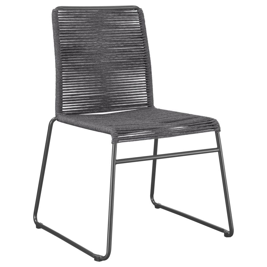 Jerome Grey Side Chair - furniture place usa