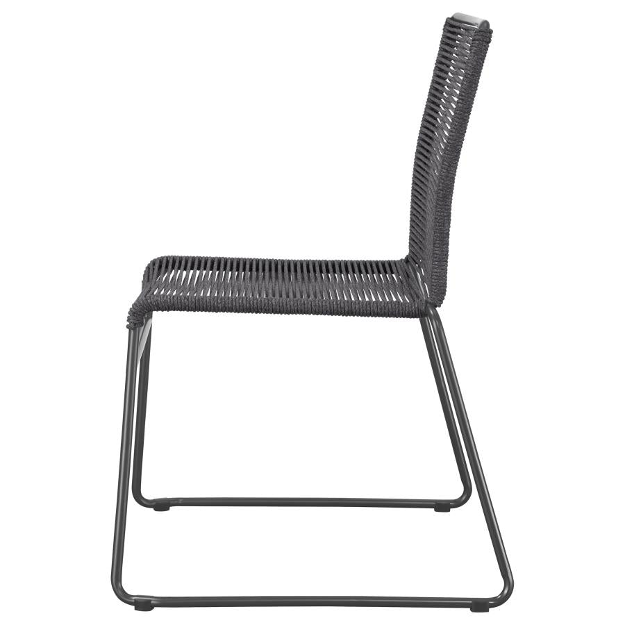 Jerome Grey Side Chair - furniture place usa