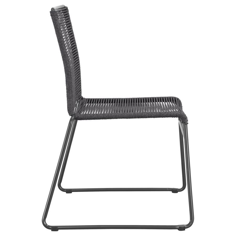 Jerome Grey Side Chair - furniture place usa