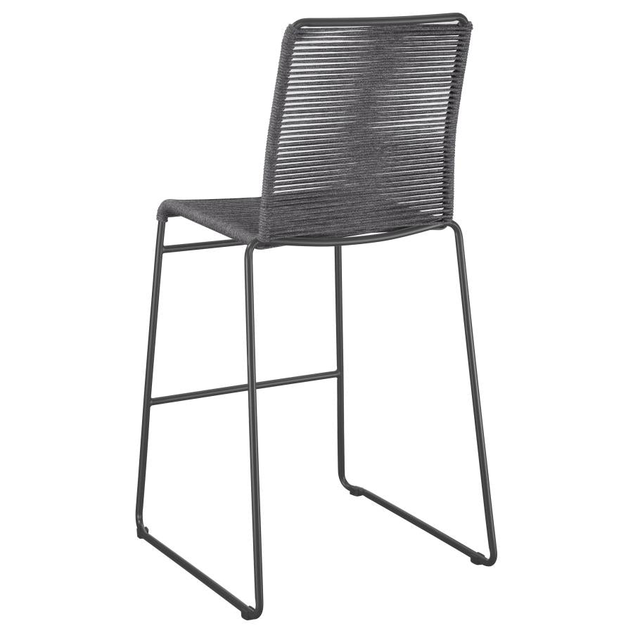 Jerome Grey Bar Stool - furniture place usa