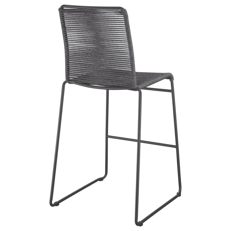 Jerome Grey Bar Stool - furniture place usa