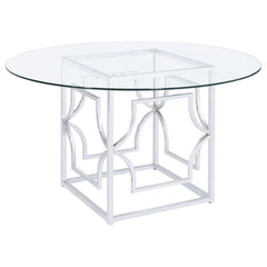 Starlight Silver Dining Table - furniture place usa