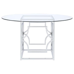 Starlight Silver Dining Table - furniture place usa