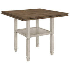 Sarasota Brown Counter Height Dining Table - furniture place usa