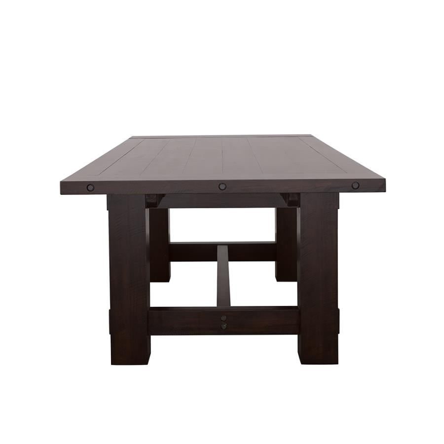 Calandra Brown Dining Table - furniture place usa