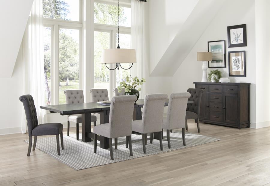 Calandra Brown Dining Table - furniture place usa