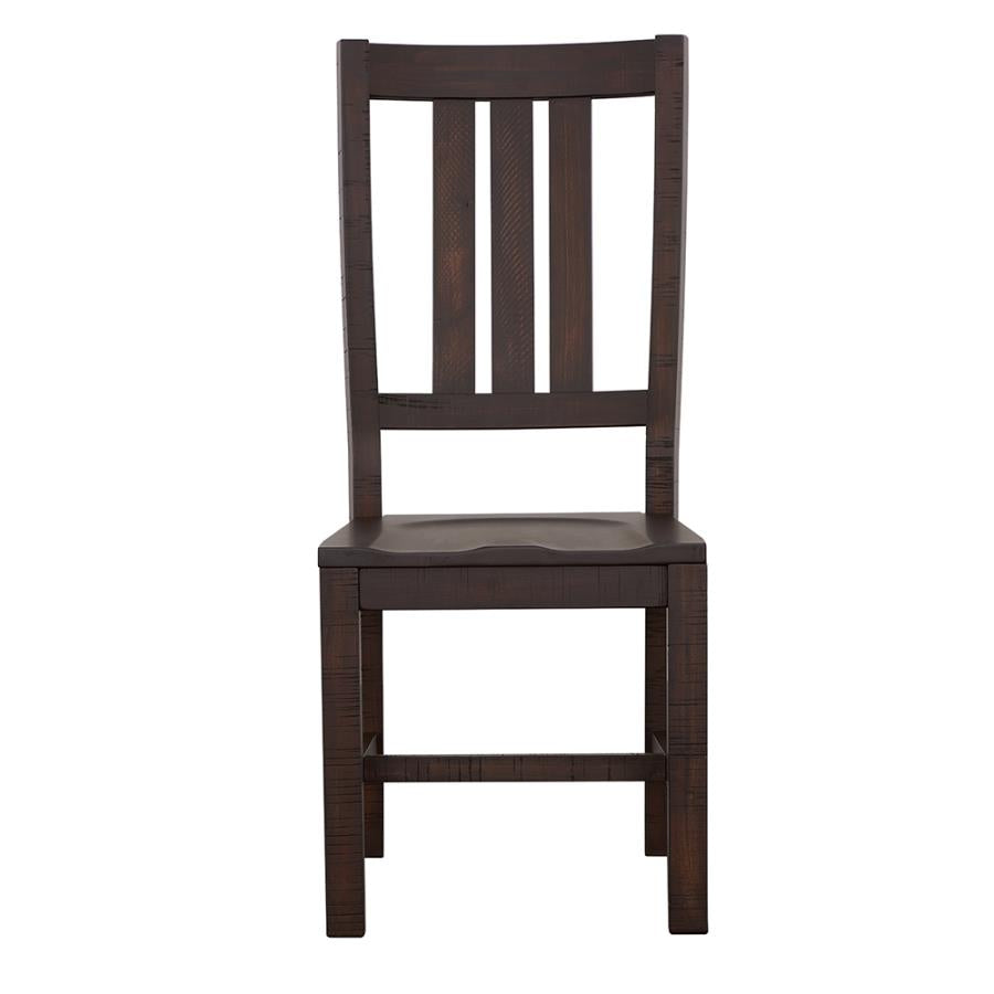 Calandra Brown Side Chair - furniture place usa