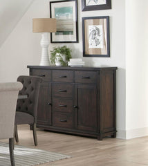 Calandra Brown Sideboard - furniture place usa