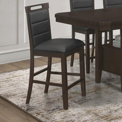 Prentiss Brown Counter Stool - furniture place usa