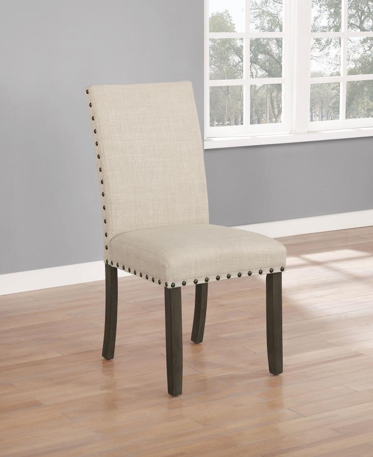 Ralland Beige Side Chair - furniture place usa