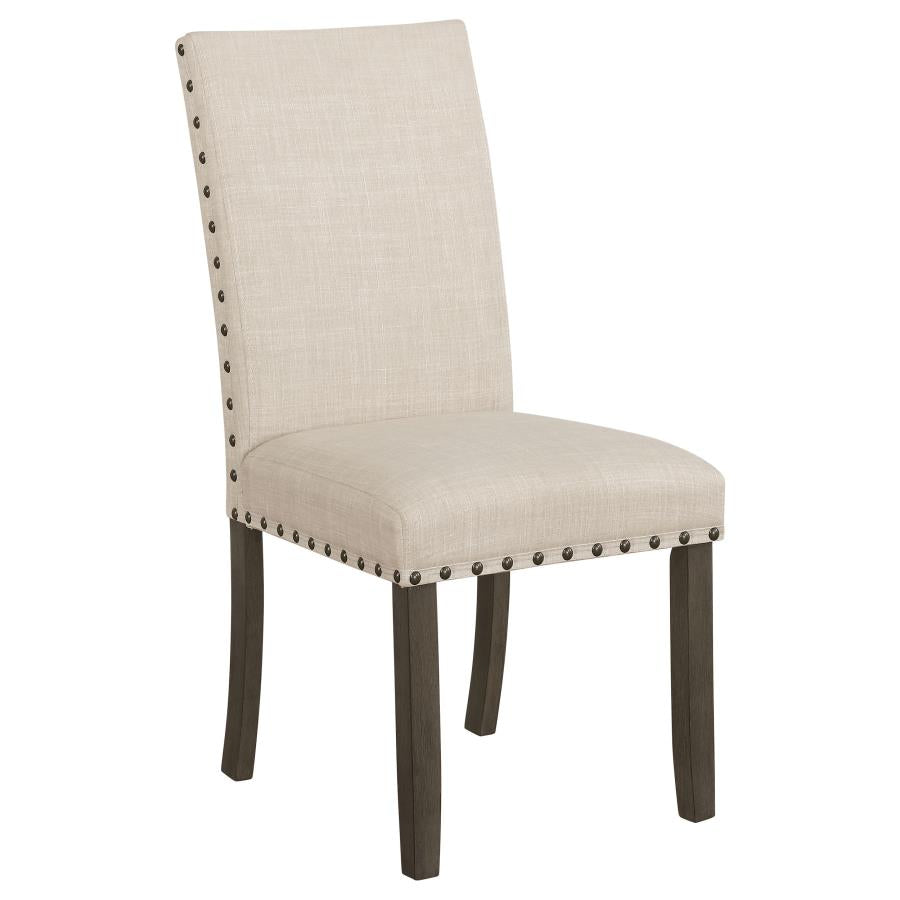 Ralland Beige Side Chair - furniture place usa