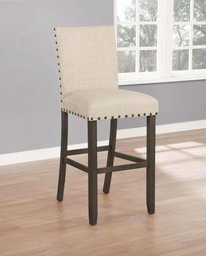 Ralland Beige Bar Stool - furniture place usa