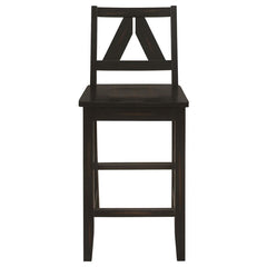 Bairn Black Counter Stool - furniture place usa