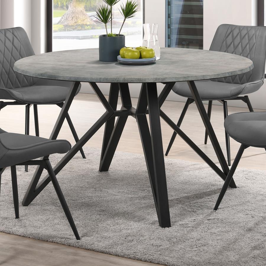 Neil Grey Dining Table - furniture place usa