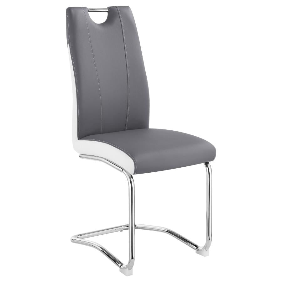 Brooklyn Grey Side Chair - furniture place usa