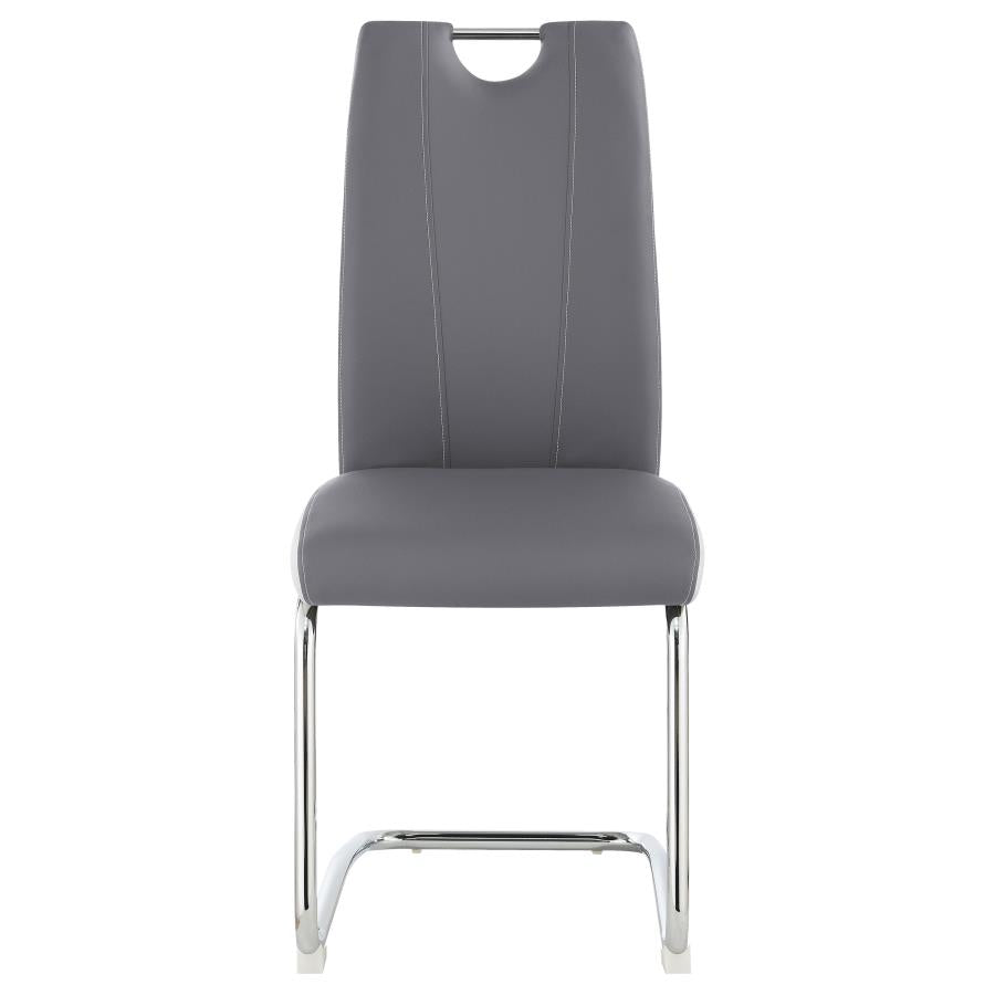 Brooklyn Grey Side Chair - furniture place usa