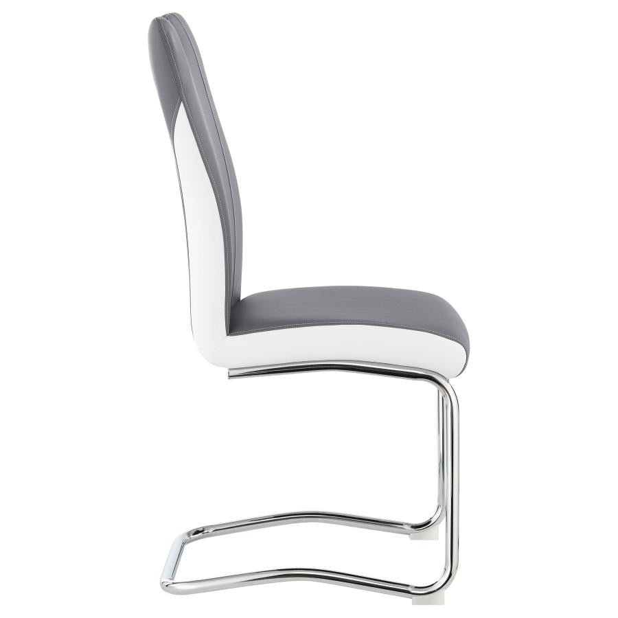 Brooklyn Grey Side Chair - furniture place usa