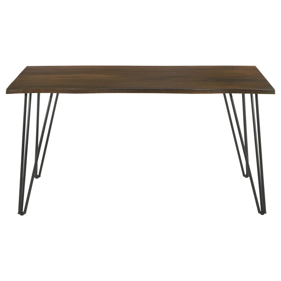 Topeka Brown Dining Table - furniture place usa