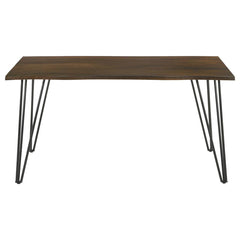 Topeka Brown Dining Table - furniture place usa