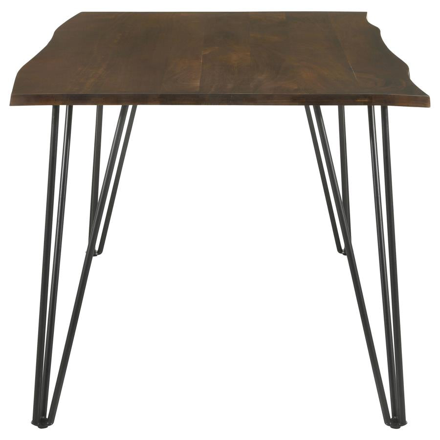 Topeka Brown Dining Table - furniture place usa