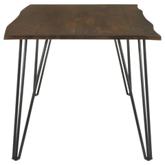 Topeka Brown Dining Table - furniture place usa