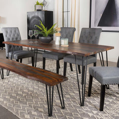 Neve Brown Dining Table - furniture place usa